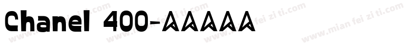 Chanel 400字体转换